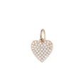 Load image into Gallery viewer, Yellow Gold Diamond Heart Charm
