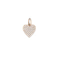 Load image into Gallery viewer, Yellow Gold Diamond Heart Charm
