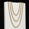 Load image into Gallery viewer, 14 Karat Yellow Gold Puffed Oval Chain
