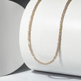 Load image into Gallery viewer, 2mm Champagne Quartz Beaded Necklace
