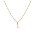 Load image into Gallery viewer, Yellow Gold Diamond Cross Charm
