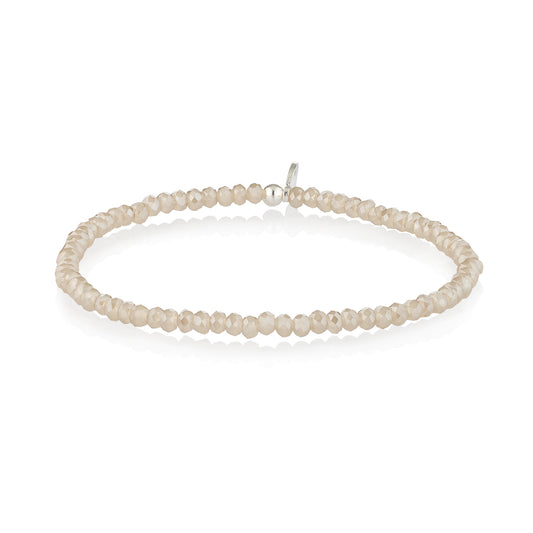 2mm Champagne Quartz Bracelet