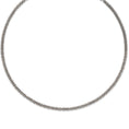 Load image into Gallery viewer, Sterling Silver and Pave Diamond Marquise Necklace
