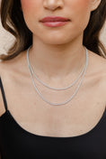 Load image into Gallery viewer, All The Way White Gold 7.50cts Diamond 36" Tennis Necklace
