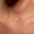 Load image into Gallery viewer, 18 Karat Yellow Gold Aspen Air Two Diamond Necklace
