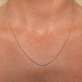 Load image into Gallery viewer, 18 Karat Yellow Gold Aspen Air Eight Diamond Necklace
