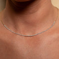 Load image into Gallery viewer, 18 Karat Yellow Gold Aspen Air 5.75" Diamond Necklace
