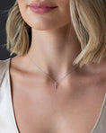 Load image into Gallery viewer, White Gold Diamond Cross Pendant
