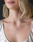 Load image into Gallery viewer, White Gold Diamond Star of David Pendant
