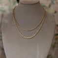 Load image into Gallery viewer, Yellow Gold All The Way Graduated 8.00cts Diamond 17.75" Tennis Necklace
