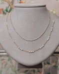 Load image into Gallery viewer, 18 Karat Yellow Gold Aspen Air 5.75" Diamond Necklace
