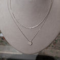 Load image into Gallery viewer, Diamond Circle Cluster Slide Necklace
