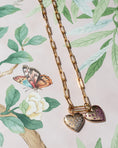 Load image into Gallery viewer, Yellow Gold Diamond Puffy Heart Pendant
