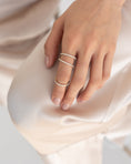 Load image into Gallery viewer, 14 Karat Yellow Gold Diamond Knuckle Ring
