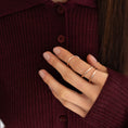 Load image into Gallery viewer, 14 Karat Rose Gold Knuckle Ring
