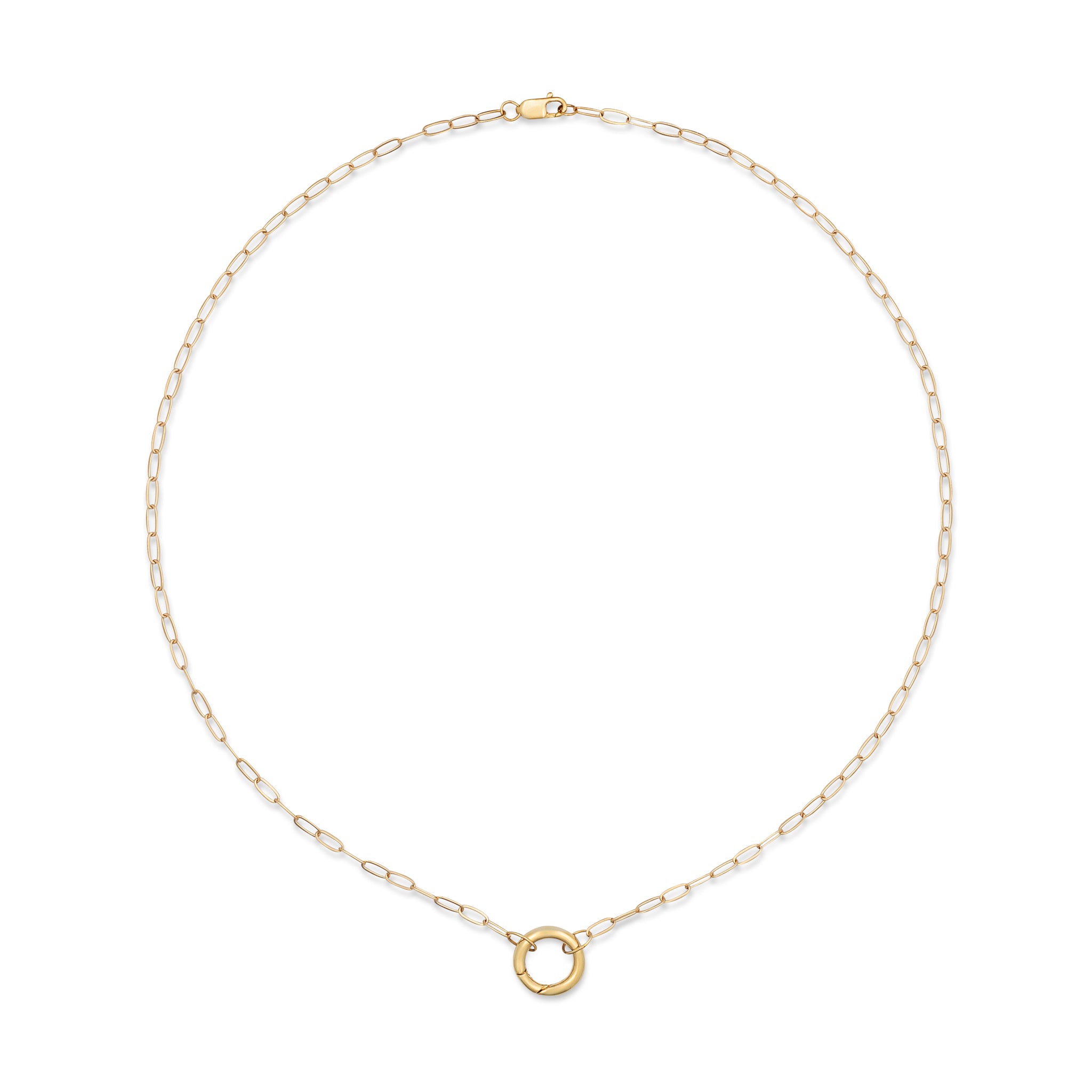 Paperclip Chain Enhancer Necklace