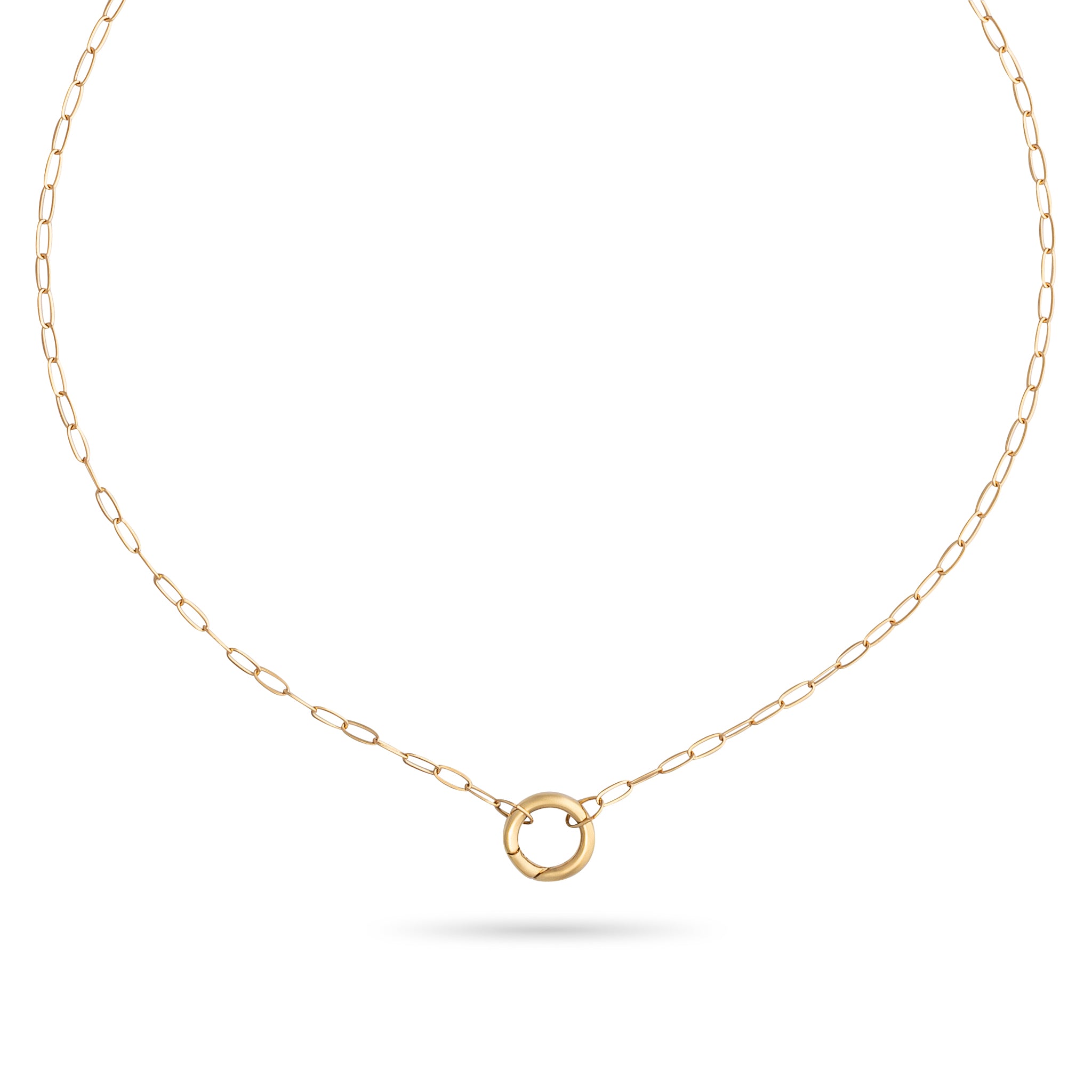 Paperclip Chain Enhancer Necklace