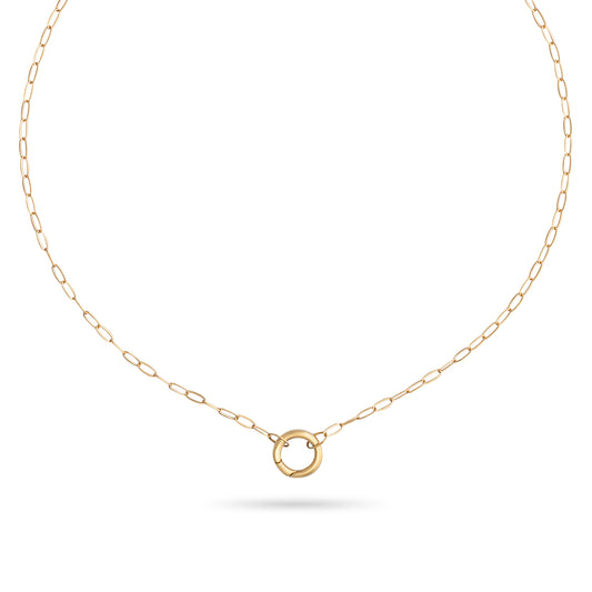 Paperclip Chain Enhancer Necklace