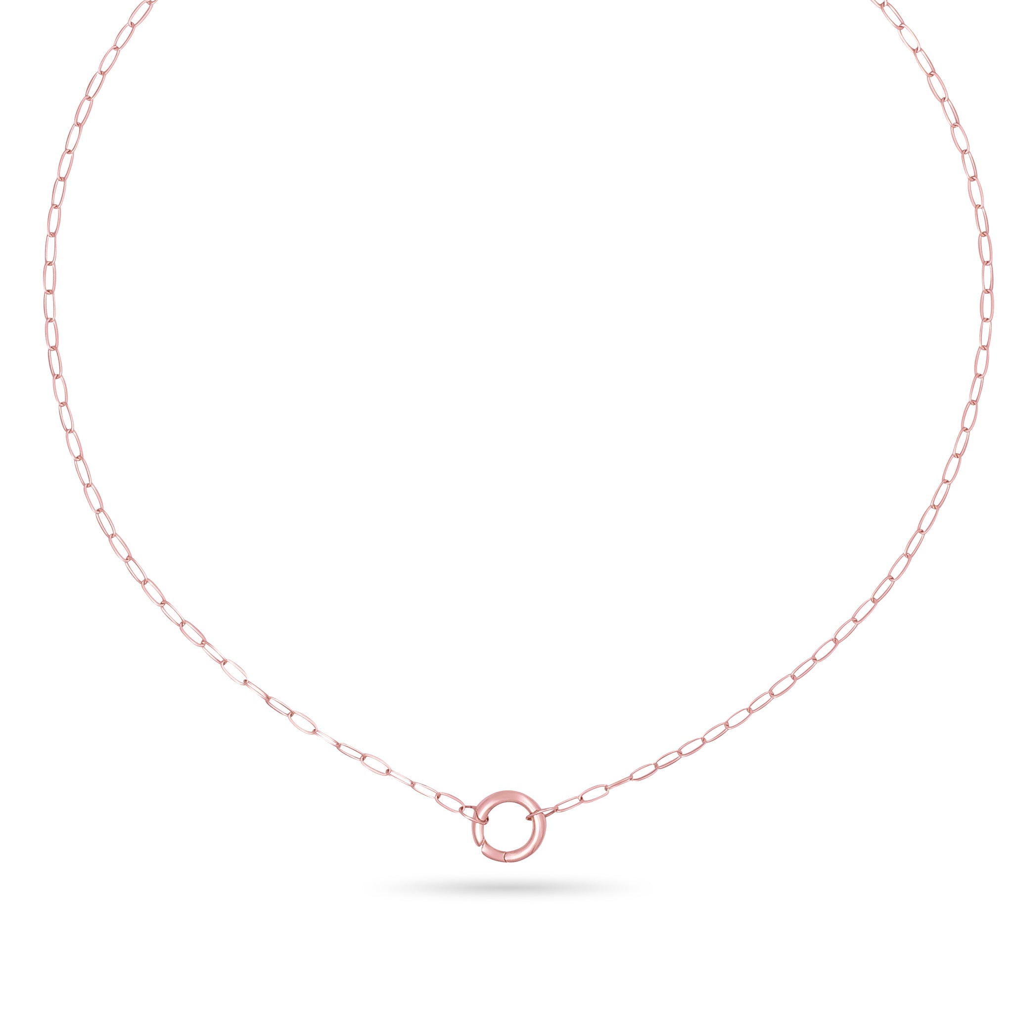 Paperclip Chain Enhancer Necklace