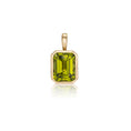 Load image into Gallery viewer, 14 Karat Yellow Gold Peridot Charm
