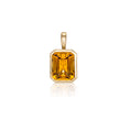 Load image into Gallery viewer, 14 Karat Yellow Gold Citrine Charm
