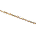 Load image into Gallery viewer, 14 Karat Yellow Gold Multi Shape White Topaz Bracelet
