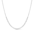 Load image into Gallery viewer, 18 Karat White Gold Aspen Air 3.00" Diamond Necklace
