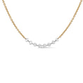 Load image into Gallery viewer, 14 Karat Yellow Gold Aspen Air Eight Diamond Necklace
