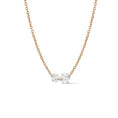 Load image into Gallery viewer, 18 Karat Yellow Gold Aspen Air Two Diamond Necklace
