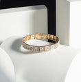 Load image into Gallery viewer, 14 Karat Two Tone Multi Shape Diamond Bracelet
