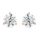 2.00ctw 6mm Natural Diamond Stud Earrings
