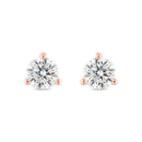 .50ctw 4mm Natural Diamond Stud Earrings