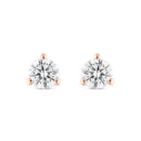 .30ctw 3.5mm Natural Diamond Stud Earrings