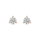 .25ctw 3mm Natural Diamond Stud Earrings
