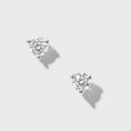 Load image into Gallery viewer, .15ctw 2.5mm Natural Diamond Stud Earrings
