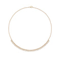 Load image into Gallery viewer, Yellow Gold Diamond Drop Bezel Ball Chain Necklace
