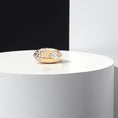 Load image into Gallery viewer, 14 Karat Yellow Gold Speckle Heart Ring
