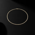 Load image into Gallery viewer, Yellow Gold Bezel All The Way 14.00cts Round Diamond 17.00" Tennis Necklace
