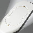 Load image into Gallery viewer, Yellow Gold Pave Diamond Slide Large Pear Necklace
