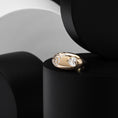 Load image into Gallery viewer, 14 Karat Yellow Gold Speckle Heart Ring
