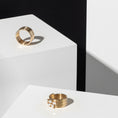 Load image into Gallery viewer, 14 Karat Yellow Gold High Polished Barrel Pinky Ring
