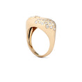 Load image into Gallery viewer, 14 Karat Yellow Gold Speckle Heart Ring
