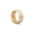 Load image into Gallery viewer, 14 Karat Yellow Gold High Polished Barrel Ring
