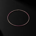 Load image into Gallery viewer, 14 Karat Gold and Ombre Pink Sapphire 8.00cts Oval 16.00" Tennis Necklace
