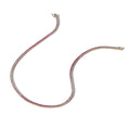 Load image into Gallery viewer, 14 Karat Gold and Ombre Pink Sapphire 8.00cts Oval 16.00" Tennis Necklace

