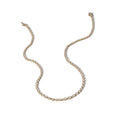 Load image into Gallery viewer, Yellow Gold Bezel All The Way 7.00cts Pear Diamond 17.00" Tennis Necklace
