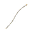 Load image into Gallery viewer, 18 Karat Yellow Gold 10.00ct Diamond Tennis Bracelet
