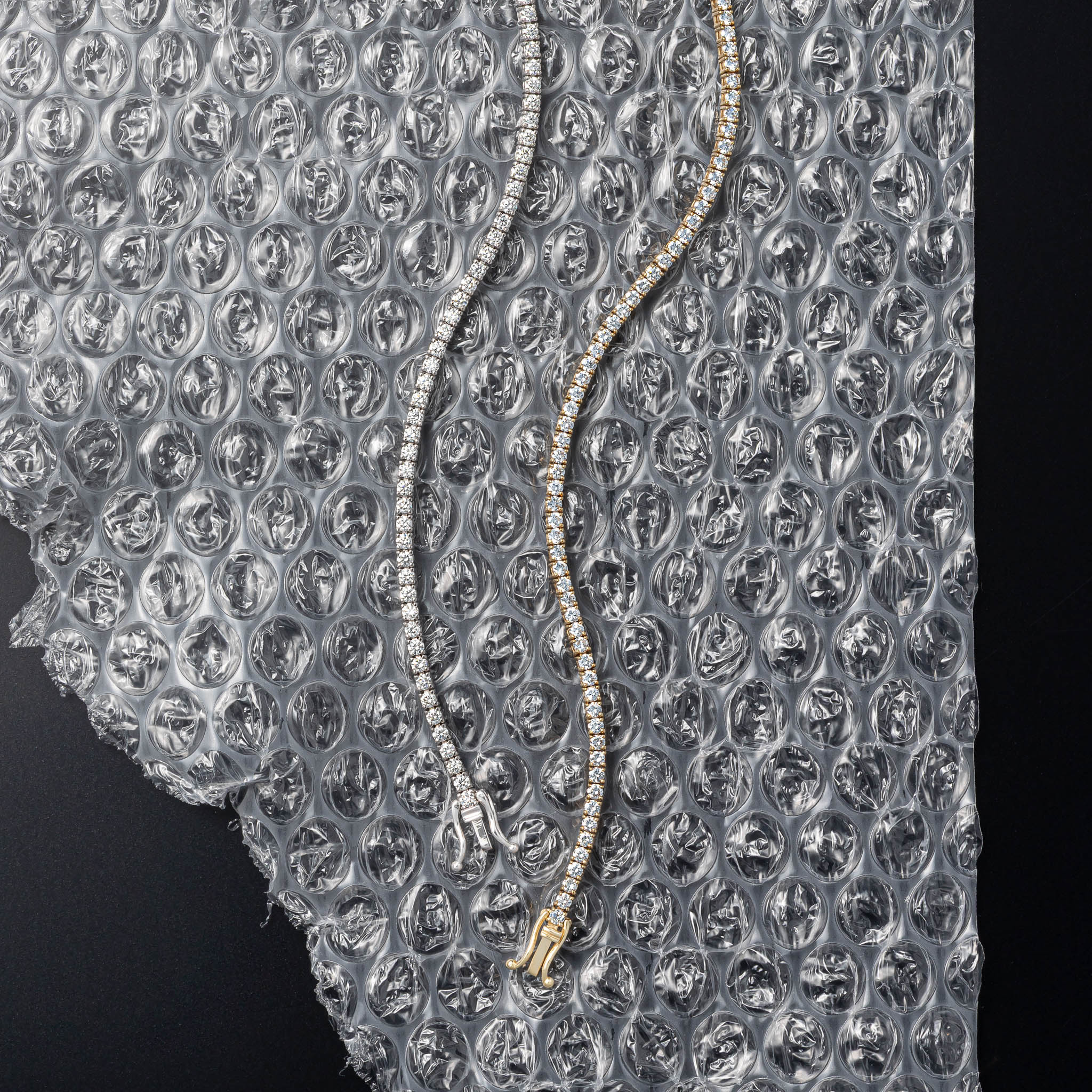 14 Karat White Gold 3.00ct Diamond Tennis Bracelet