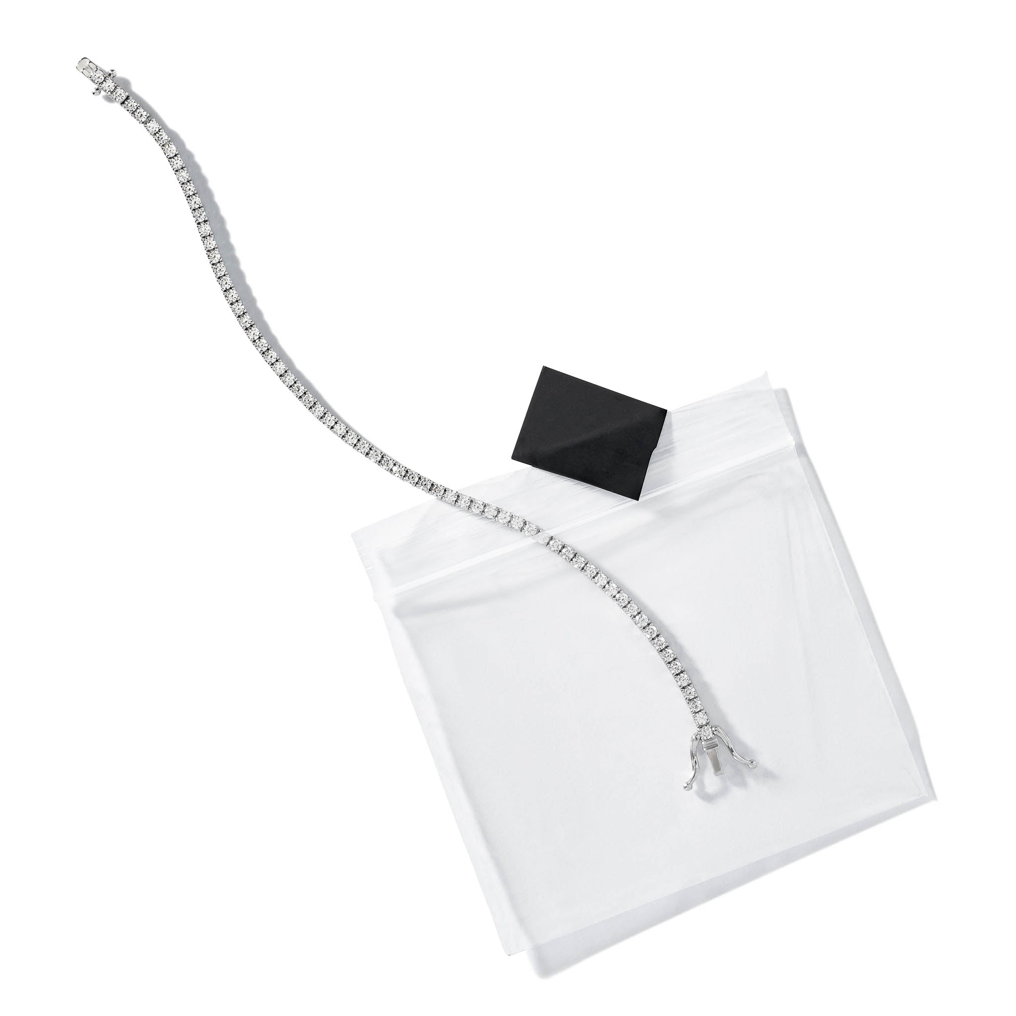 14 Karat White Gold 3.00ct Diamond Tennis Bracelet