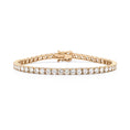 Load image into Gallery viewer, 18 Karat Yellow Gold 6.00ct Diamond Tennis Bracelet
